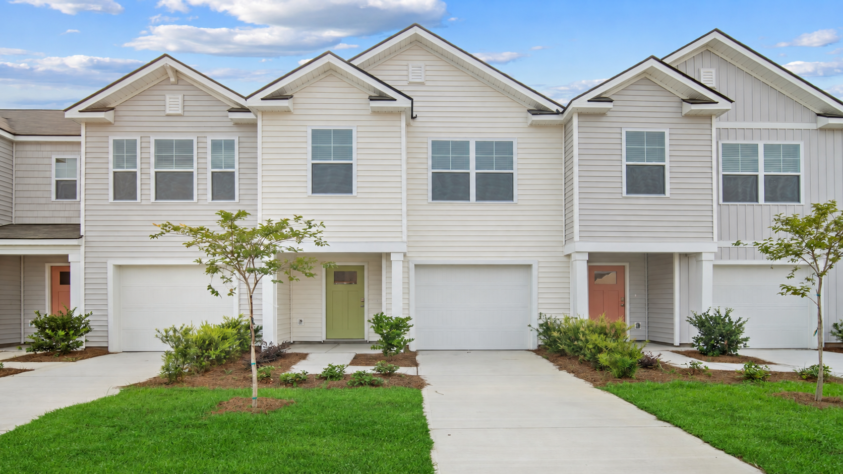 Stockyard East townhomes in Statesboro, Georgia